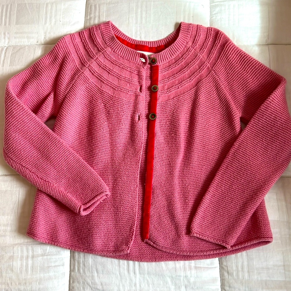 Mini Boden girls cardigan sweater